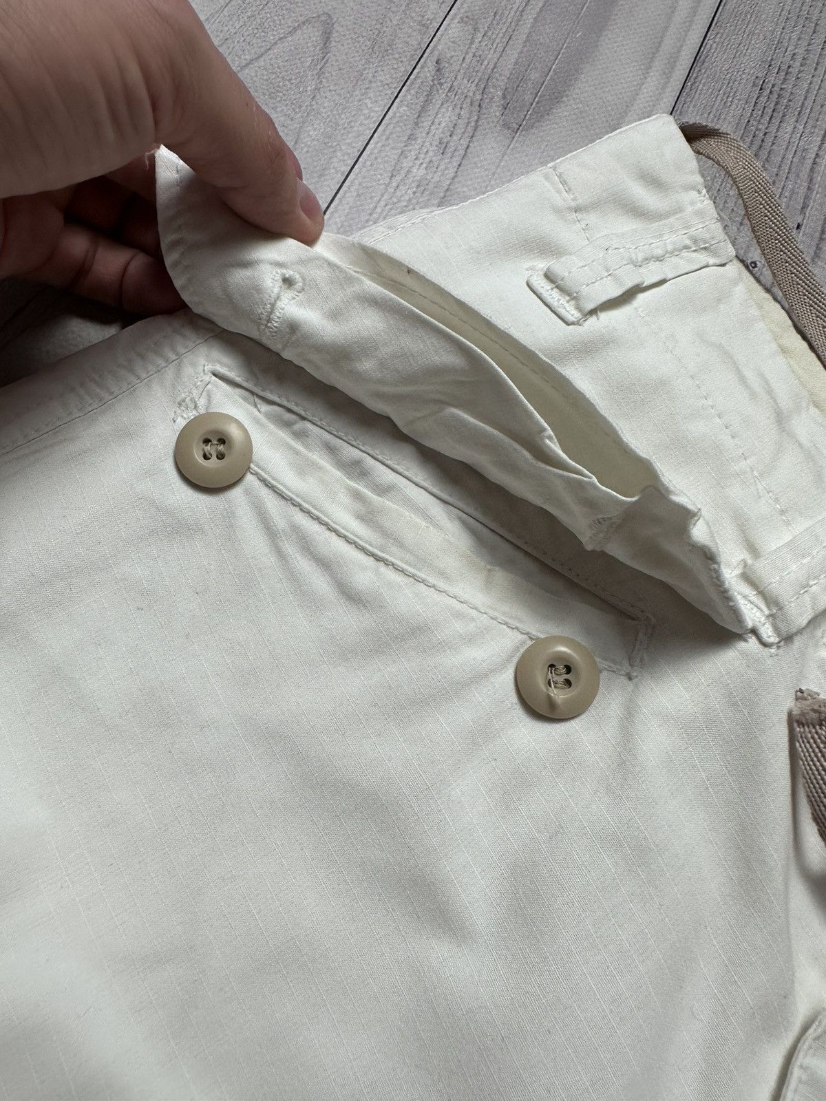 G-Star Vintage Raw G-Star cargo pants zip white rare size 30/34 Size US 30 / EU 46 - 7 Thumbnail