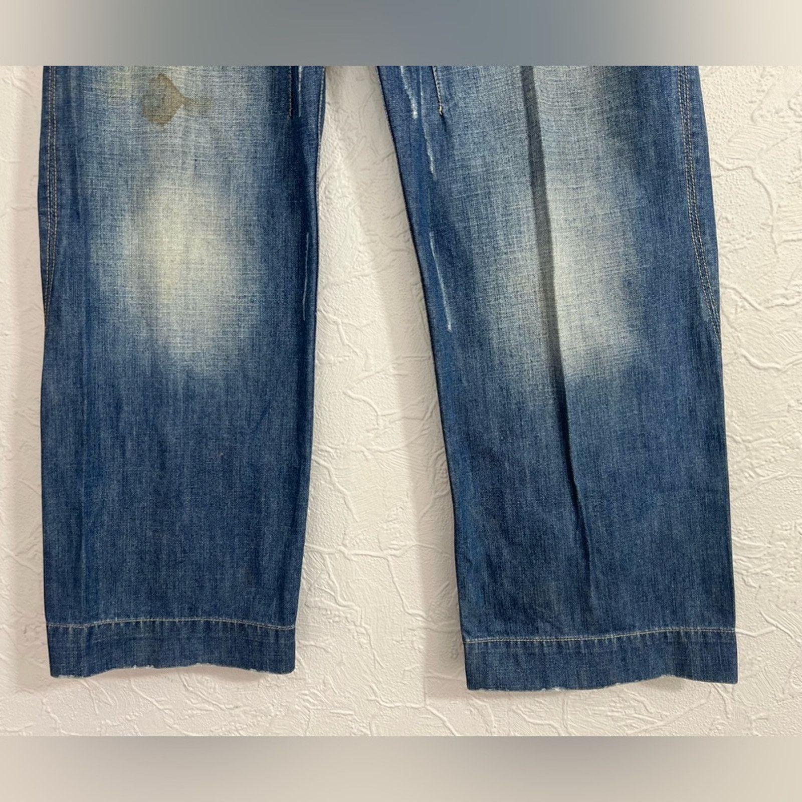 Vintage Vintage Meezan Jeans Mens 34x29 Jnco Style Y2K Baggy Skater Size US 34 / EU 50 - 3 Thumbnail