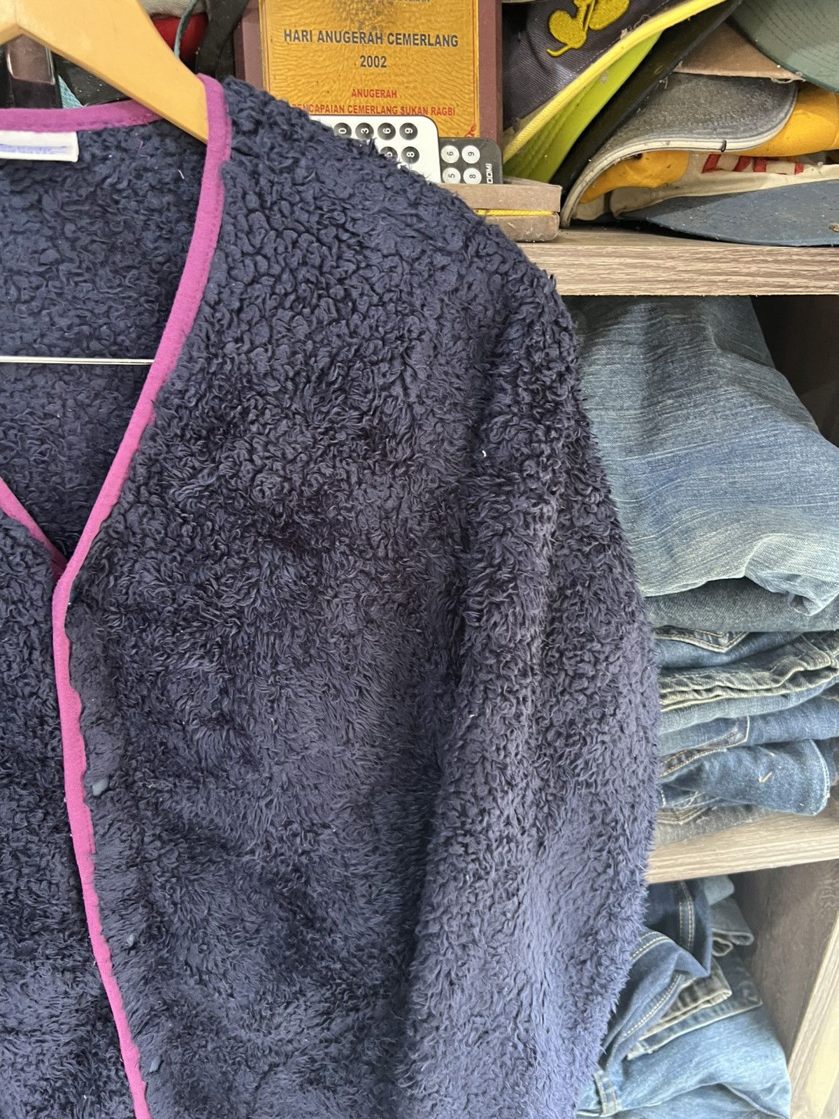 Champion 🔥Champion Faux Fur Button Jacket Size US S / EU 44-46 / 1 - 6 Thumbnail