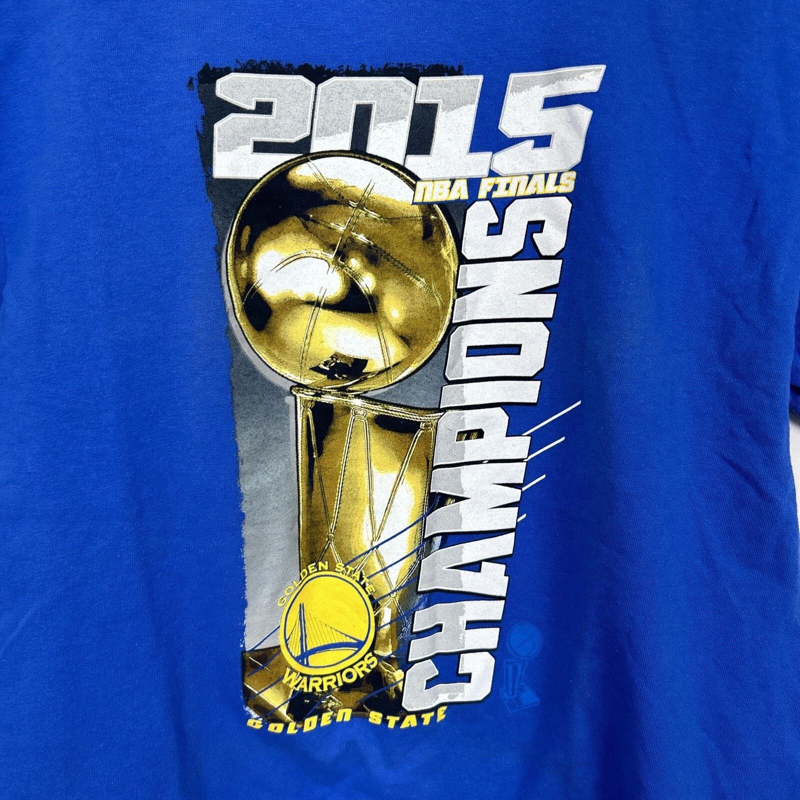 NBA 2015 NBA Golden State Warriors Champions T-Shirt Medium Size US M / EU 48-50 / 2 - 2 Thumbnail