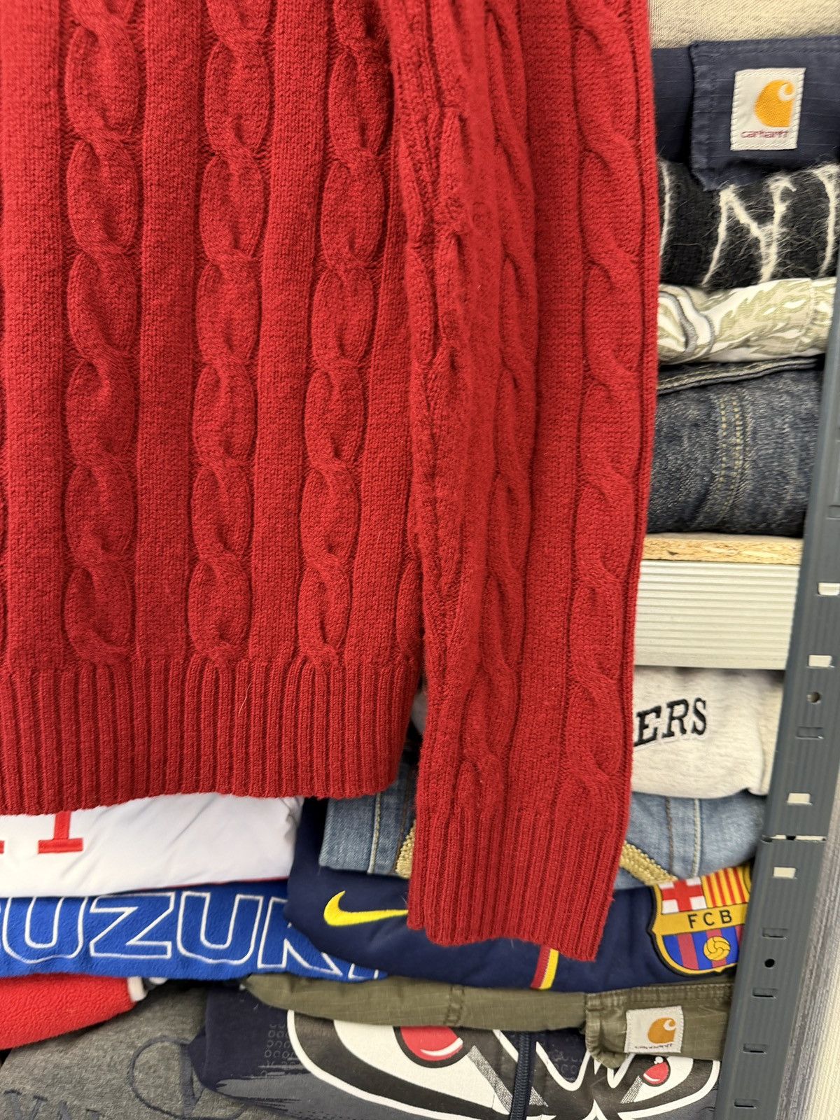 Polo Ralph Lauren Polo Ralph Lauren Cable Knit Sweater Size US S / EU 44-46 / 1 - 9 Thumbnail