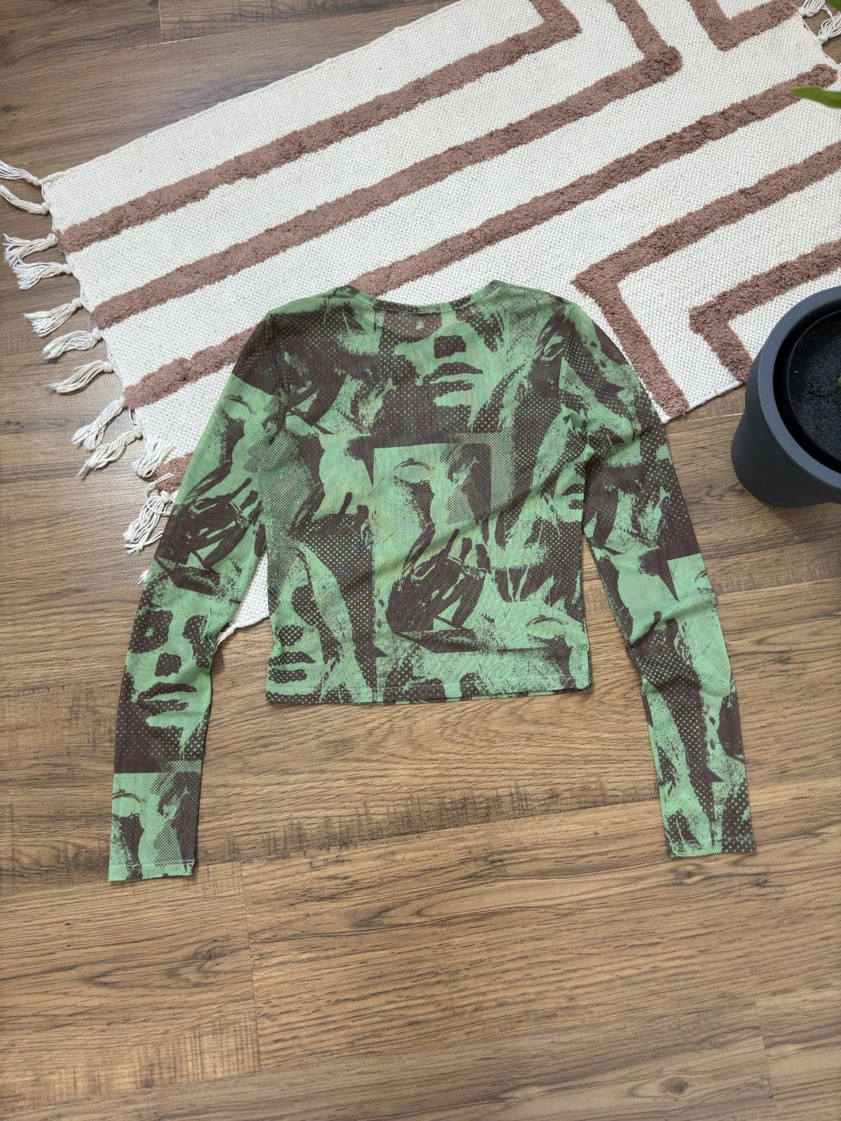 Vintage VINTAGE BILLIE EILISH MESH LONG SLEEVE Size S / US 4 / IT 40 - 3 Thumbnail