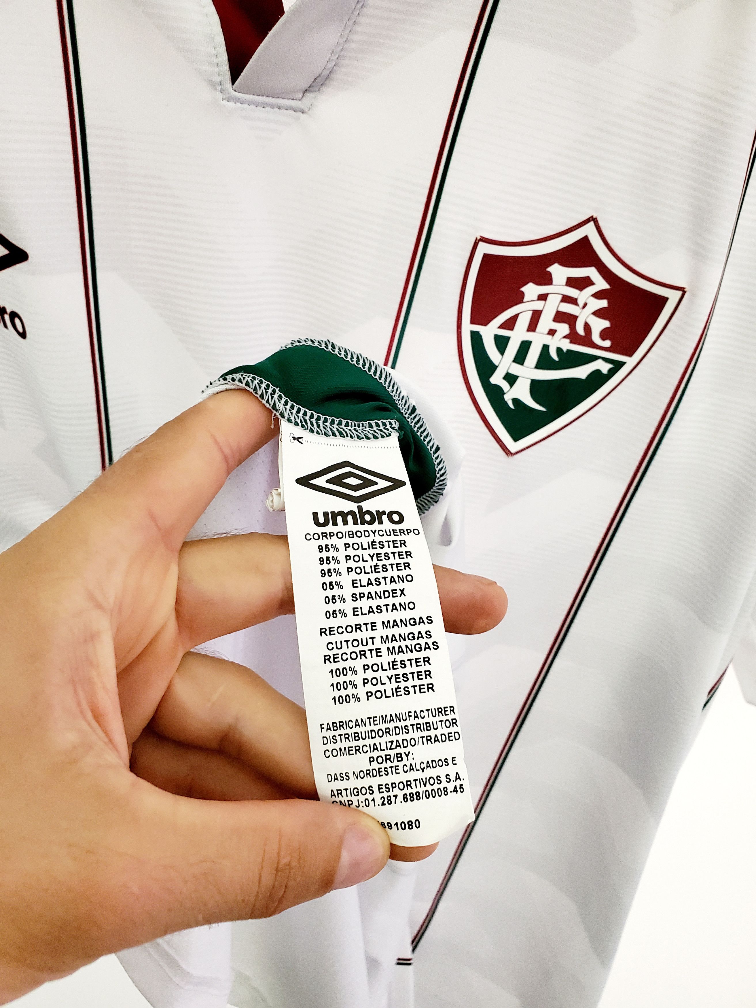 Umbro × Vintage FLUMINENSE 2020 2021 Away soccer Jersey perfect condition Xl Size US XL / EU 56 / 4 - 6 Thumbnail