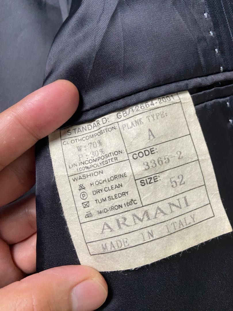 Armani Armani Collezioni Single Breasted Blazer (202) Size US S / EU 44-46 / 1 - 4 Thumbnail