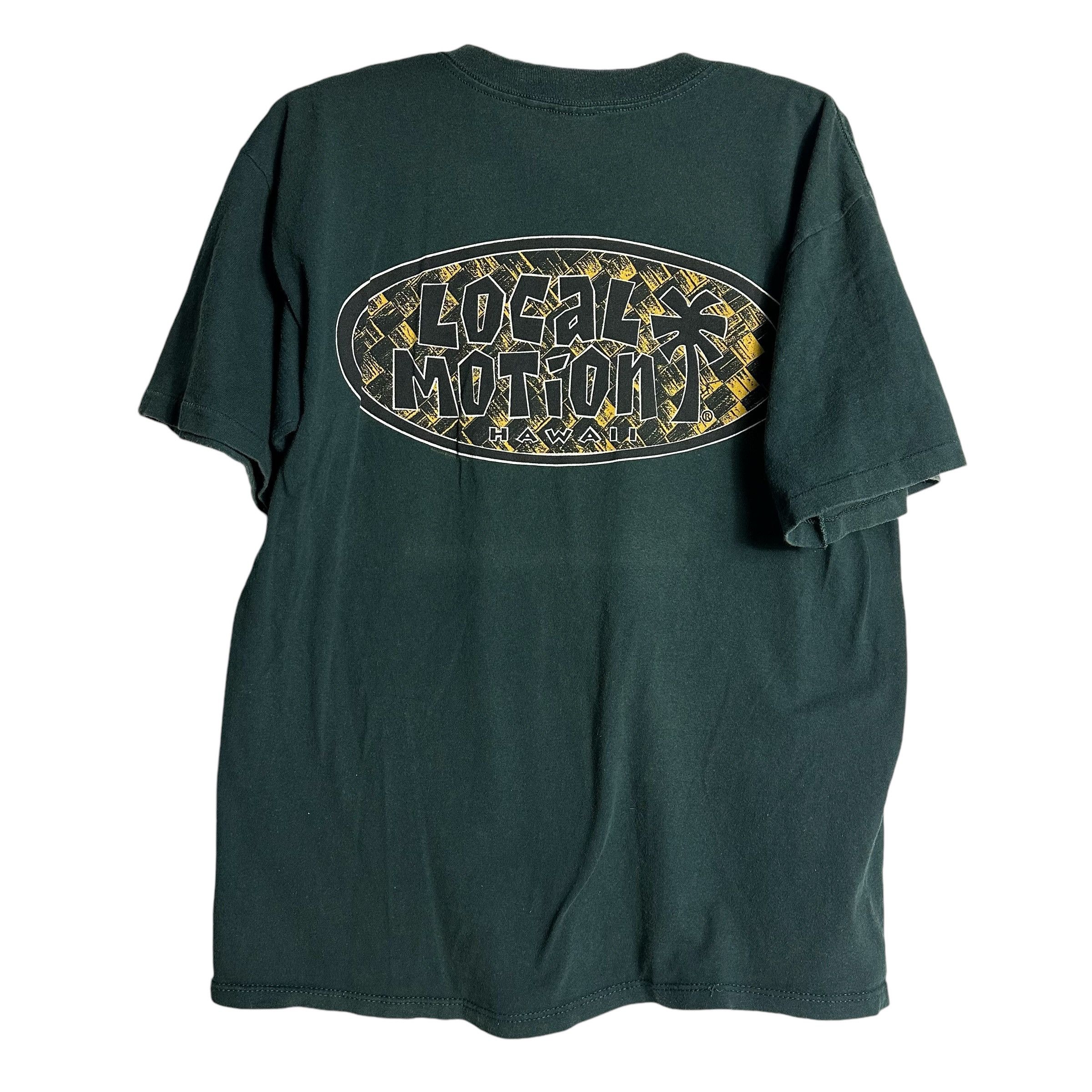 Vintage 🔥RARE🔥Vintage Local Motion Hawaii Spell Out T-shirt Size US M / EU 48-50 / 2 - 1 Thumbnail