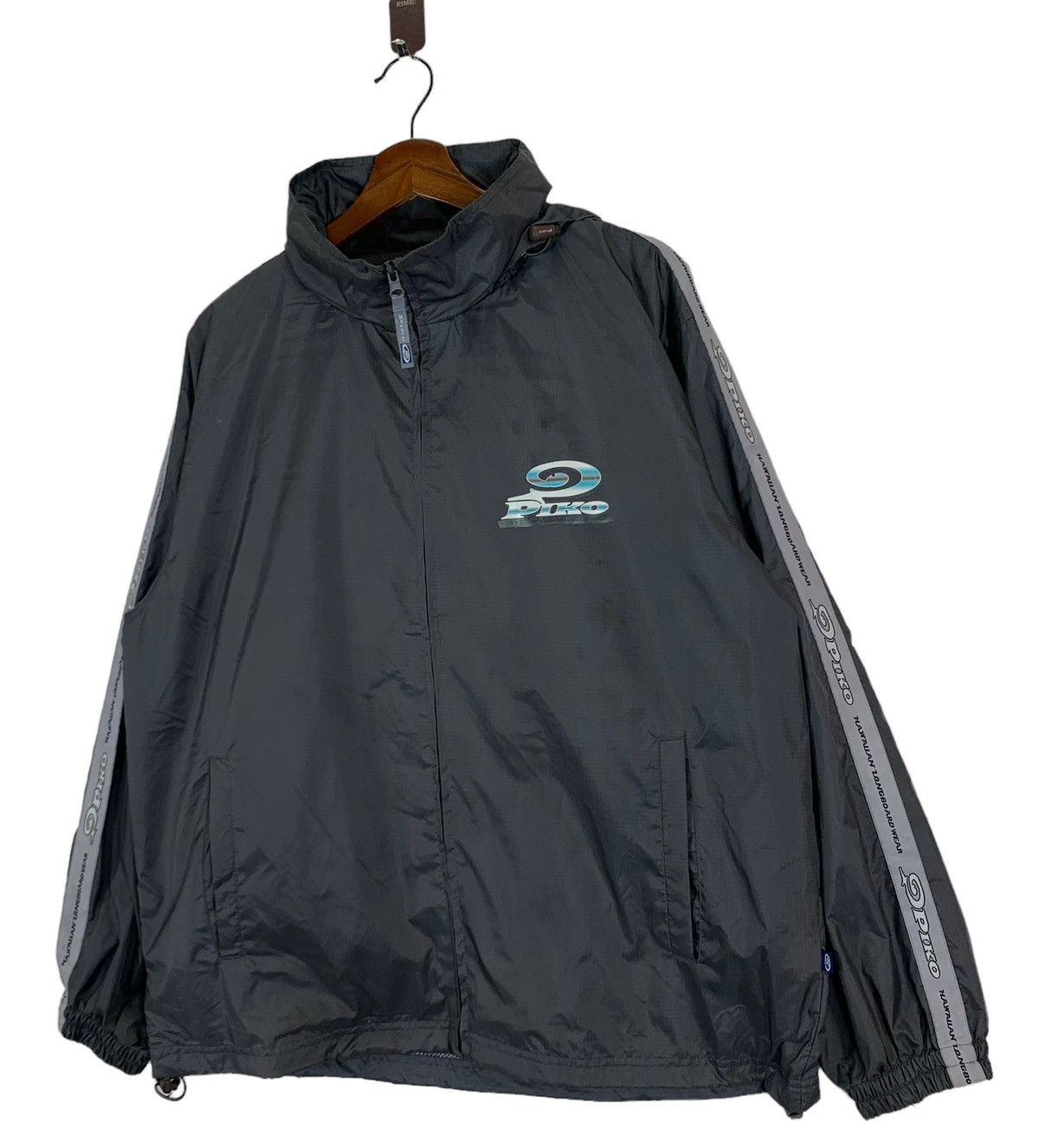 Vintage VINTAGE 90s PIKO SURF STYLE LIGHT ZIPPER JACKET Size US M / EU 48-50 / 2 - 2 Thumbnail