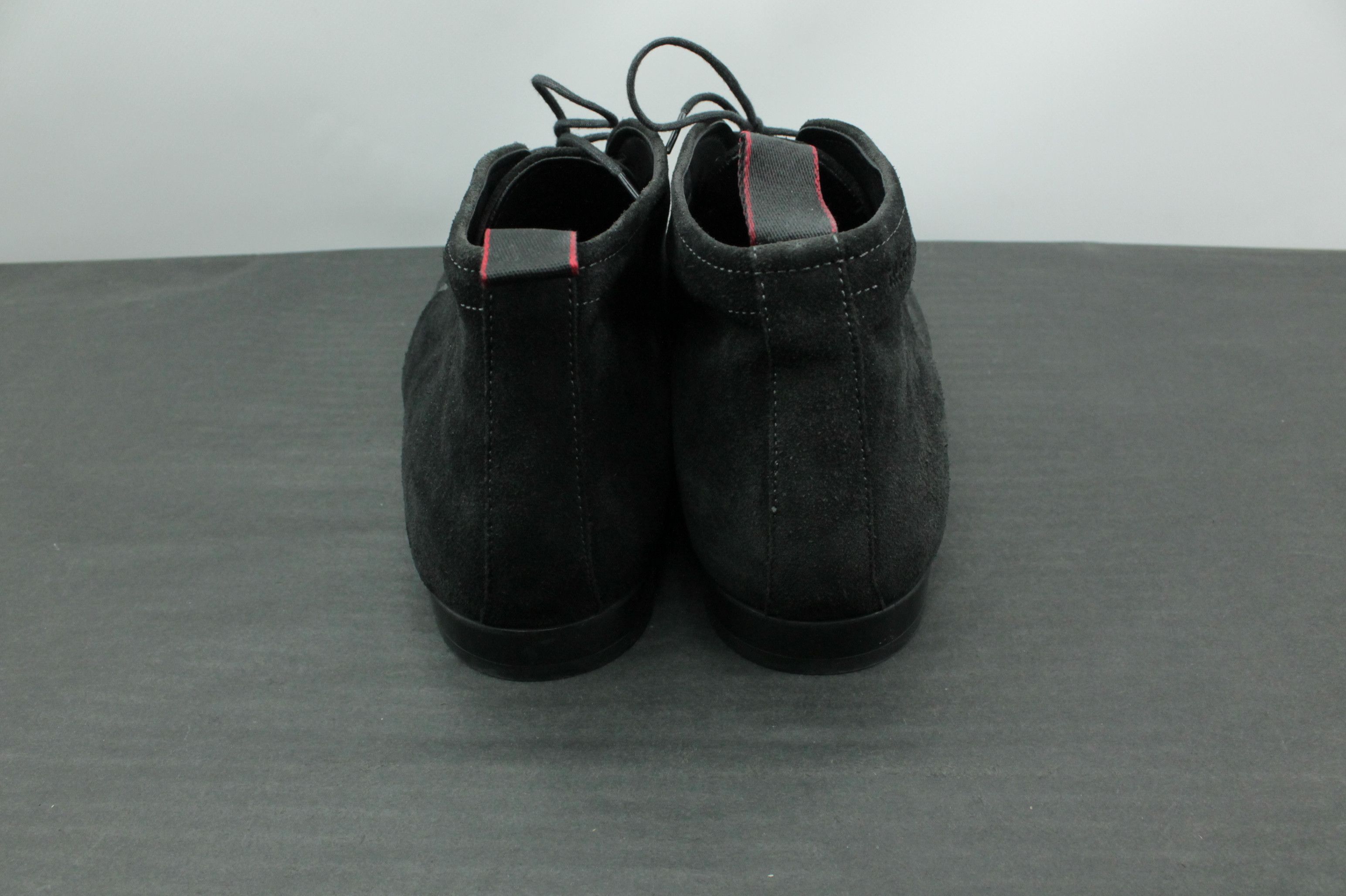 Designer × Hugo Boss Hugo Boss Black Suede Leather Casual Shoes Size US 10 / EU 43 - 5 Thumbnail