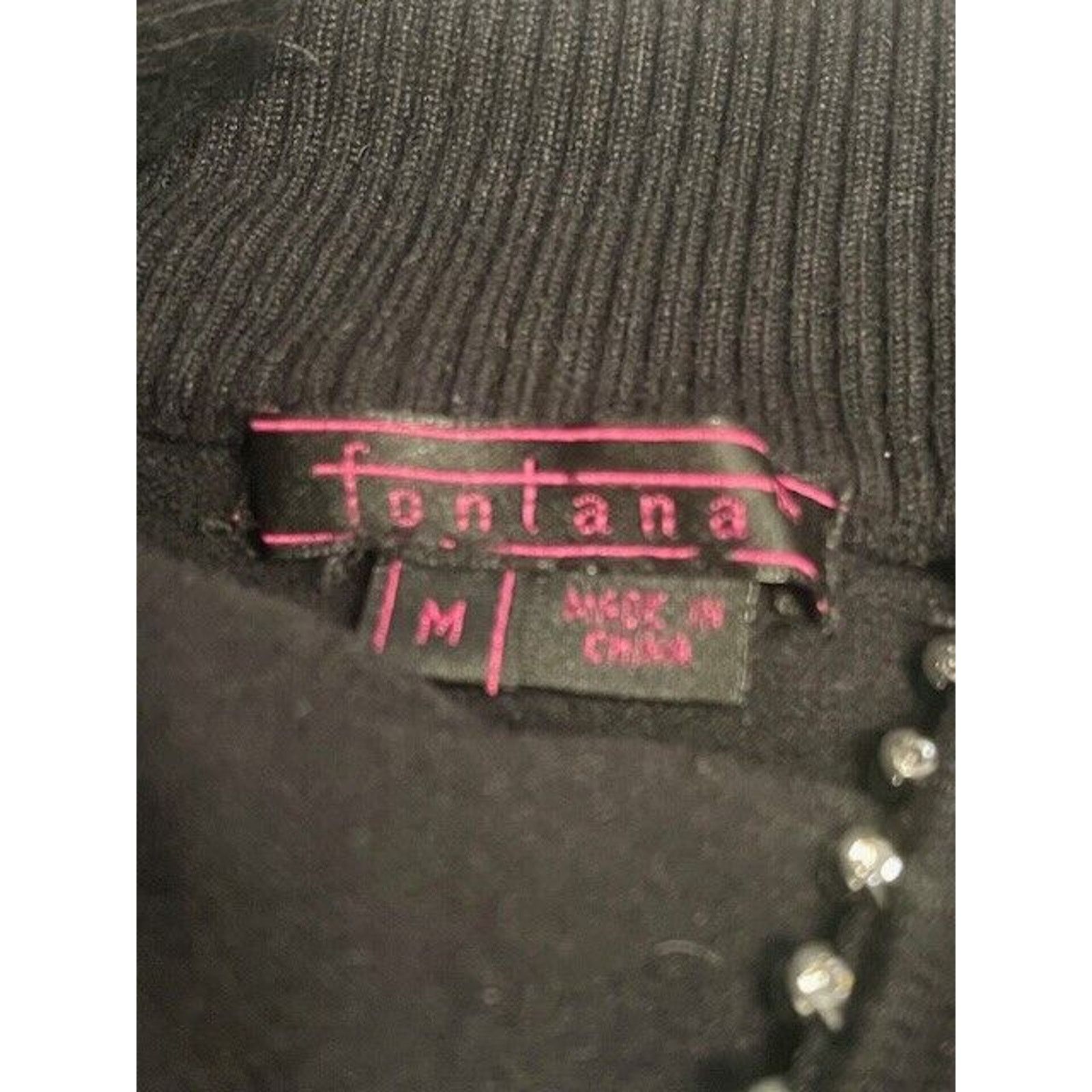 Other Fontana Jacket Women M Rhinestones Sparkly Bejeweled Studded Size M / US 6-8 / IT 42-44 - 8 Thumbnail