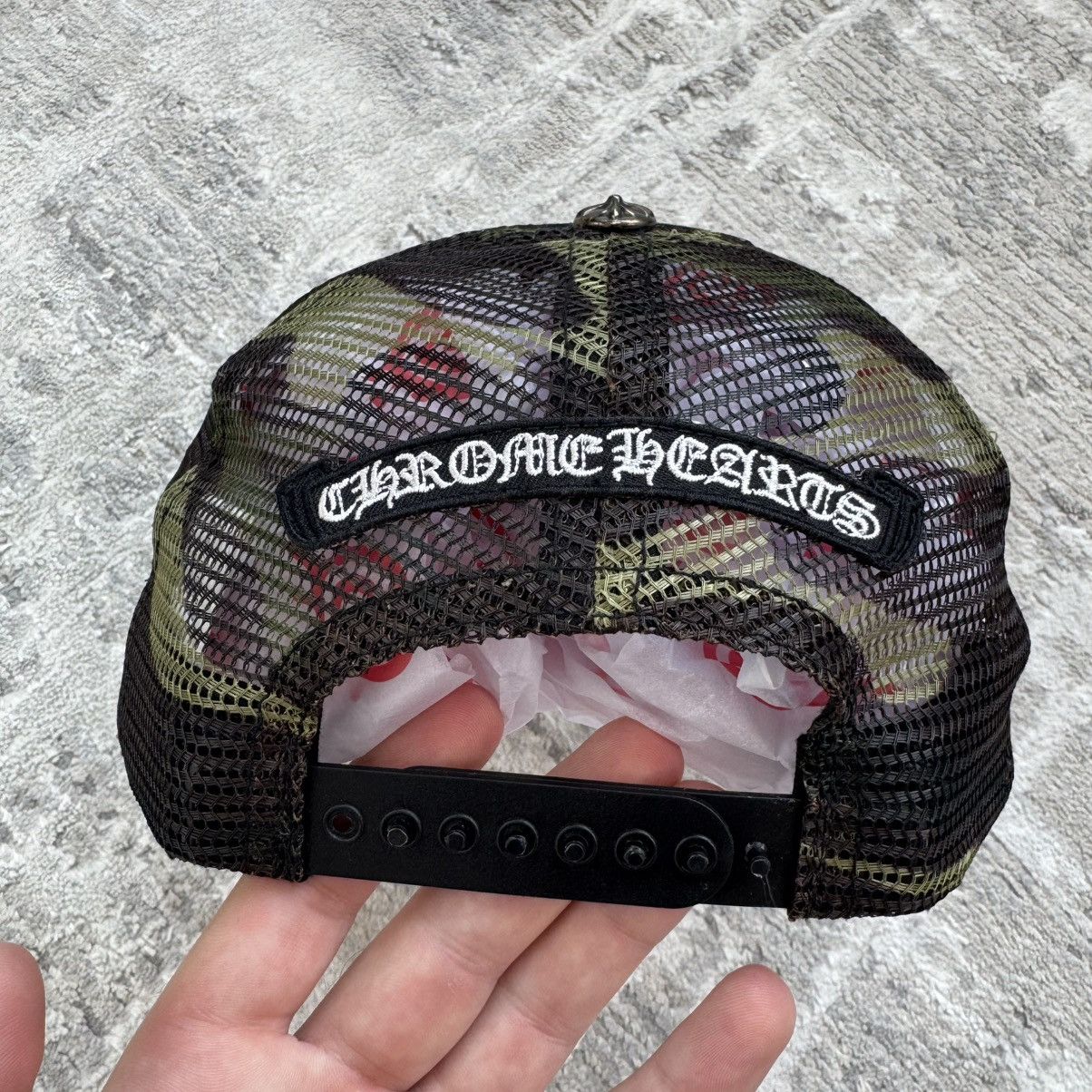Chrome Hearts Deer camo trucker hat Size ONE SIZE - 8 Thumbnail