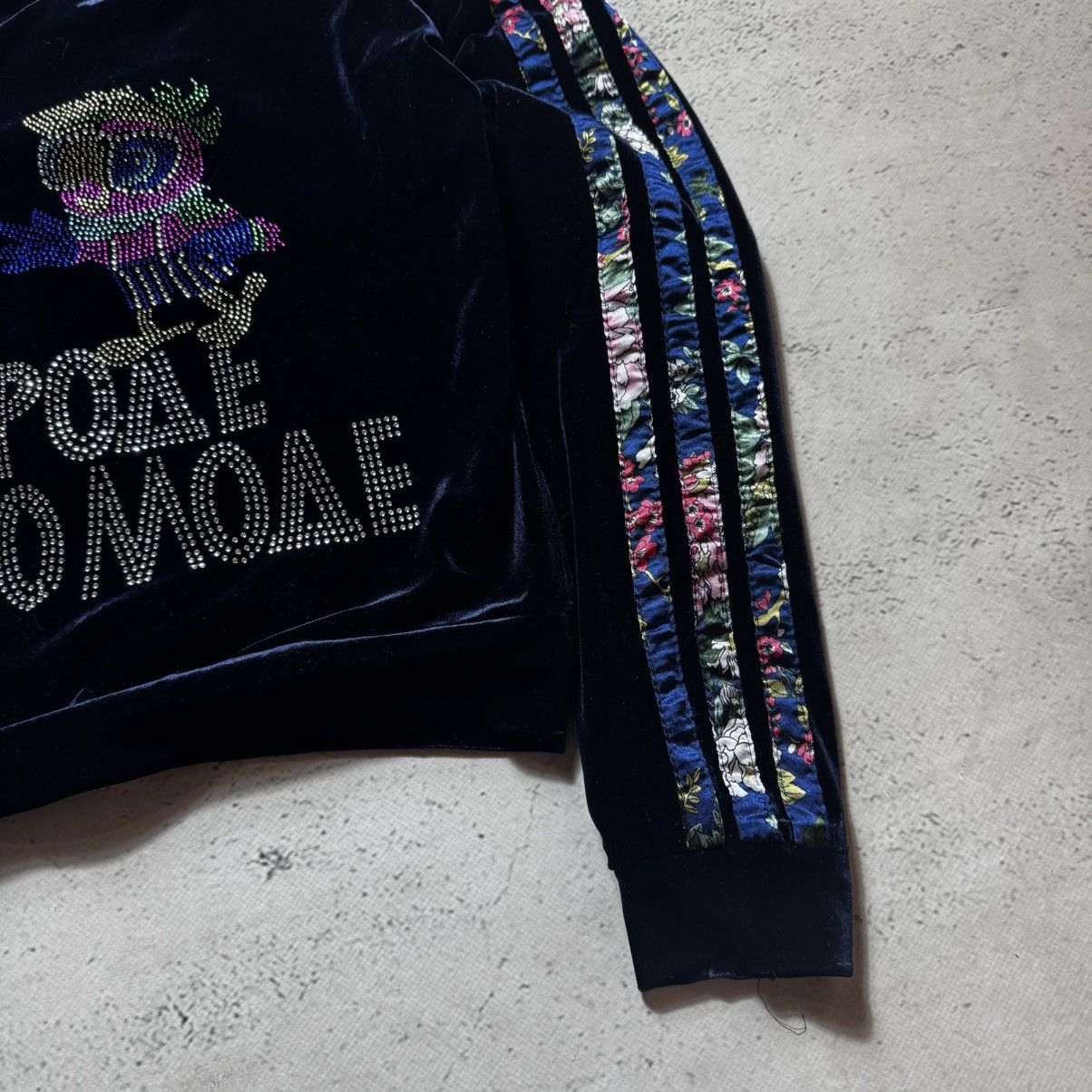 Denis Simachev y2k velour flowers zip hoodie denis simachev with big logo Size M / US 6-8 / IT 42-44 - 4 Thumbnail