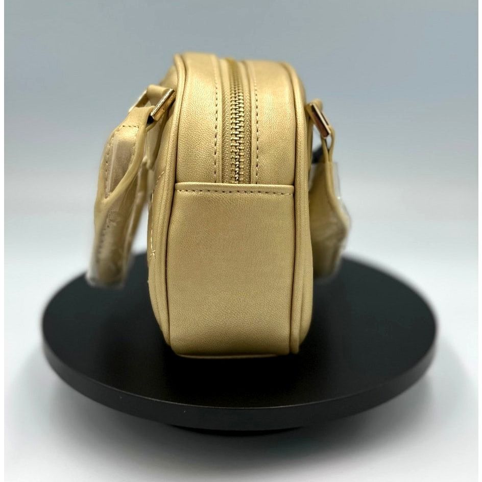 Badgley Mischka Badgley Mischka Crossbody Dome with Studs - Metallic Gold Size ONE SIZE - 5 Thumbnail