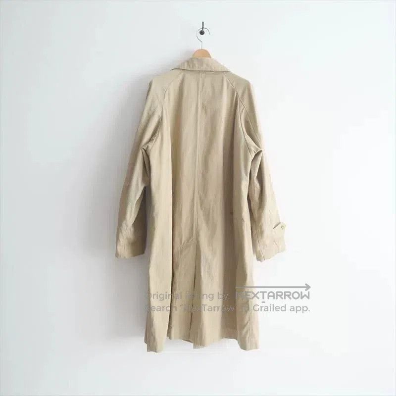 45rpm Beige Long Women's Trench Coat. Size M / US 6-8 / IT 42-44 - 2 Thumbnail