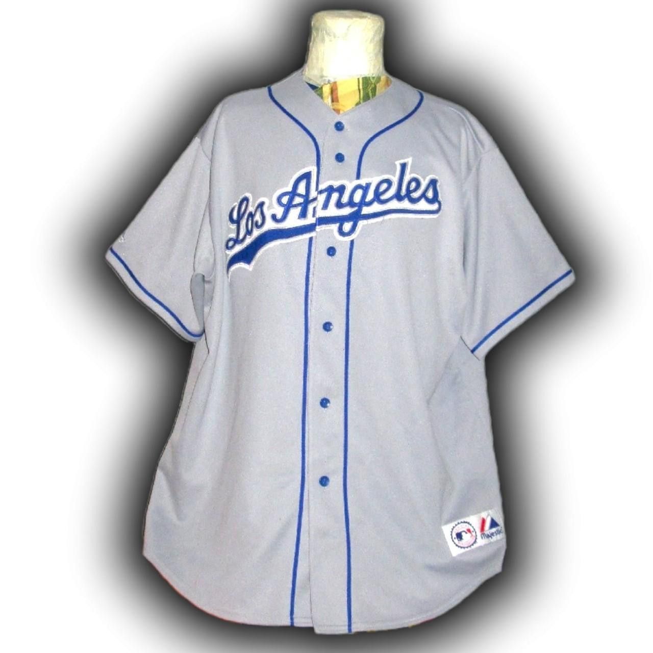 Dodgers Yamamoto La Dodgers Jersey Grey NWT Vtg Russell Athletic
