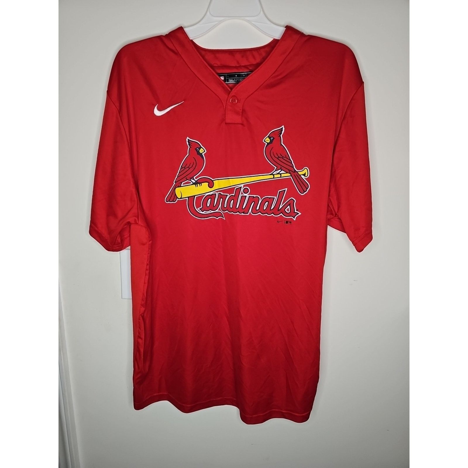 Majestic ST LOUIS CARDINALS Nike Jersey #6 Mens L Red MAJESTIC MLB Size US L / EU 52-54 / 3 - 1 Thumbnail