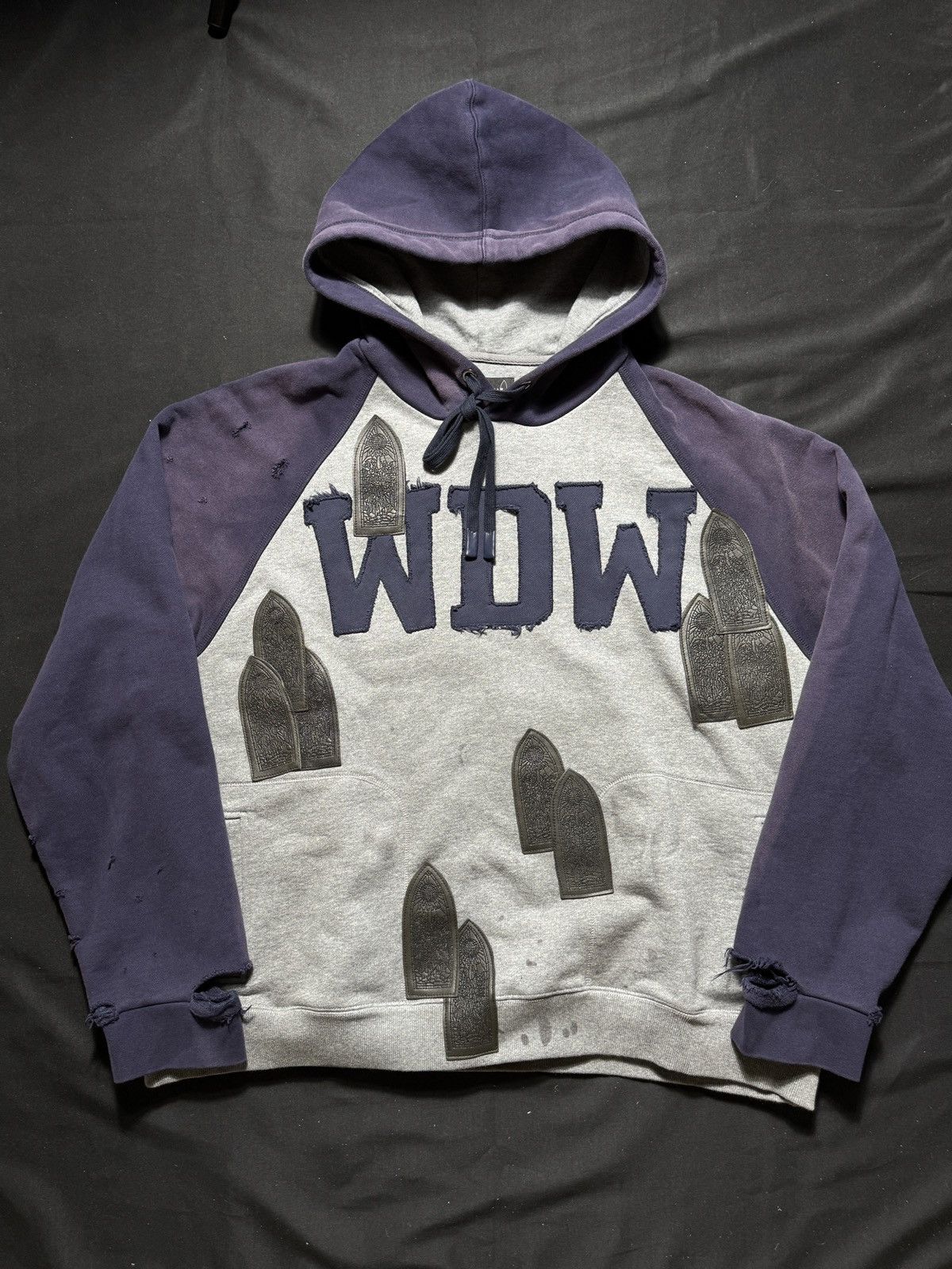 Who Decides War Who Decides War Faded WDW Pullover Hoodie 'Vintage Grey' Size US XL / EU 56 / 4 - 1 Thumbnail