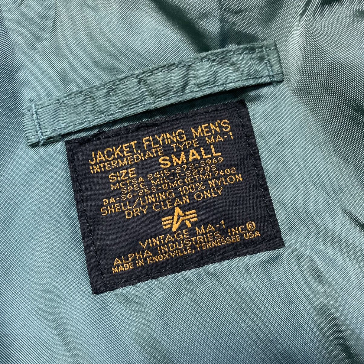 Alpha Industries Vintage Alpha Industries MA-1 US Air Force Bomber Jacket Size US S / EU 44-46 / 1 - 6 Thumbnail