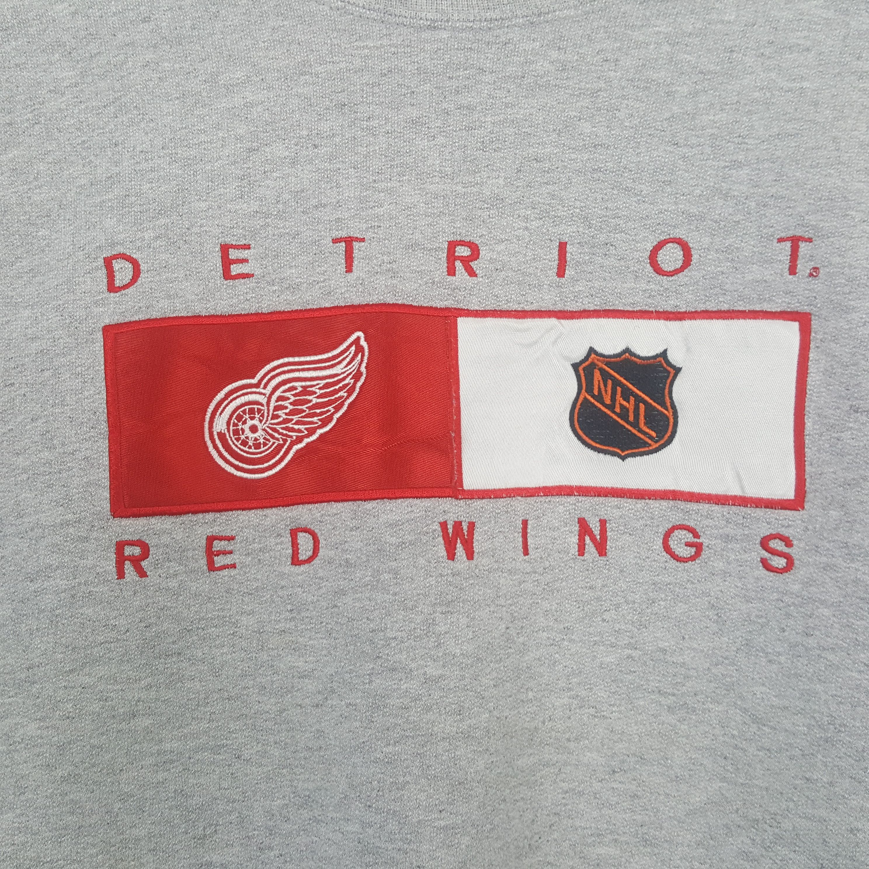 Vintage Vintage DETRIOT RED WINGS NHL Team Sweatshirt C291N1 Size US XL / EU 56 / 4 - 2 Thumbnail