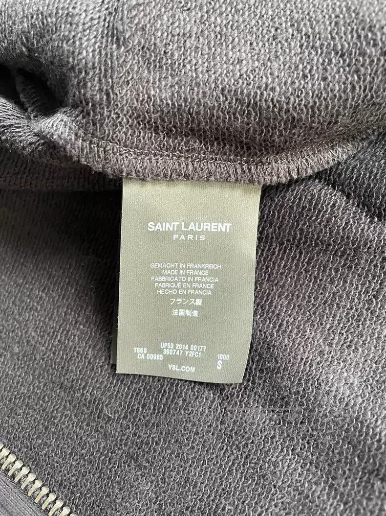 Saint Laurent Paris Saint Laurent Paris Hooded Sheepskin and Leather Drawstrin Size US S / EU 44-46 / 1 - 7 Thumbnail