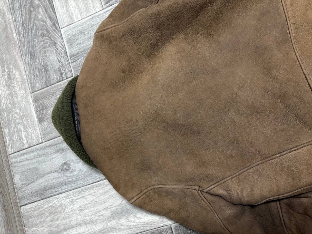 Leather Vintage Sheepskin Coat Shearling Leather Jacket B3 Size US M / EU 48-50 / 2 - 16 Thumbnail