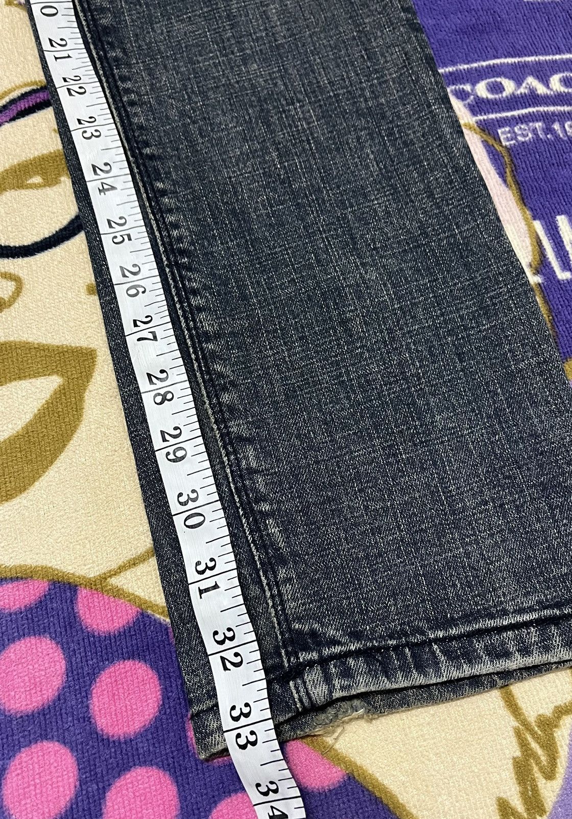Japanese Brand NUMBER NINE Made in Japan Denim Pant Size US 34 / EU 50 - 16 Thumbnail