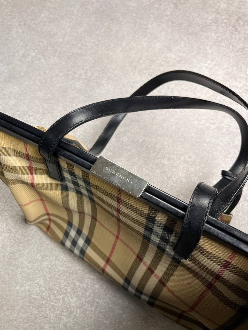 Burberry Vintage Burberry Nova Check Shoulder Bag Os Size ONE SIZE - 4 Thumbnail