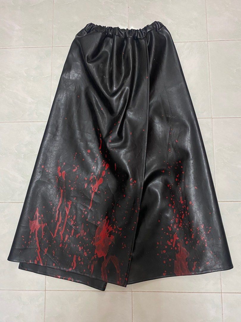 Japanese Brand LEATHER PANTS/SKIRT JAPANESE INSPIRED Size US 29 - 2 Thumbnail