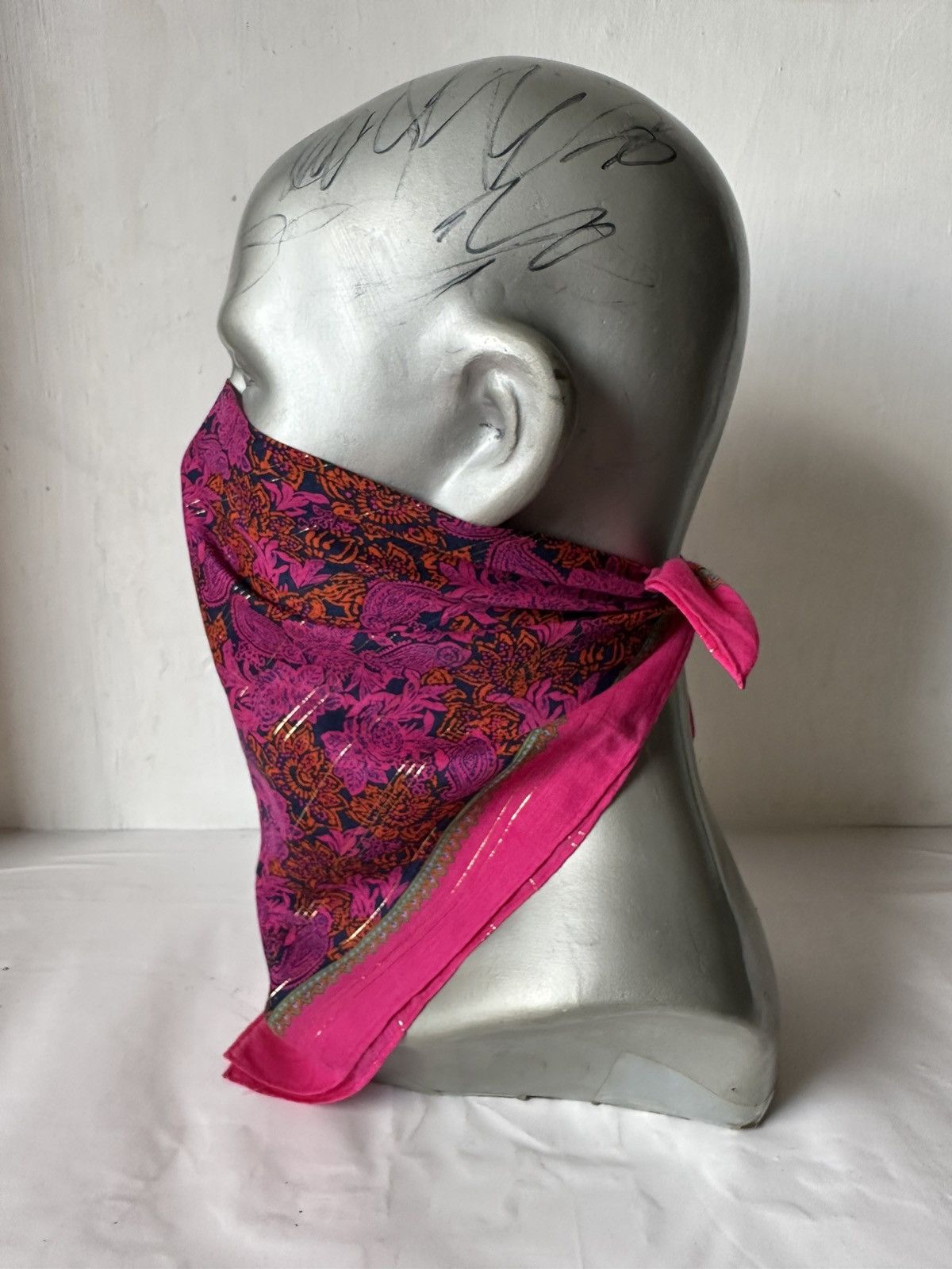 Vintage Vintage Christian Dior Handkerchief/ Neckerchief/ Bandana Size ONE SIZE - 9 Thumbnail