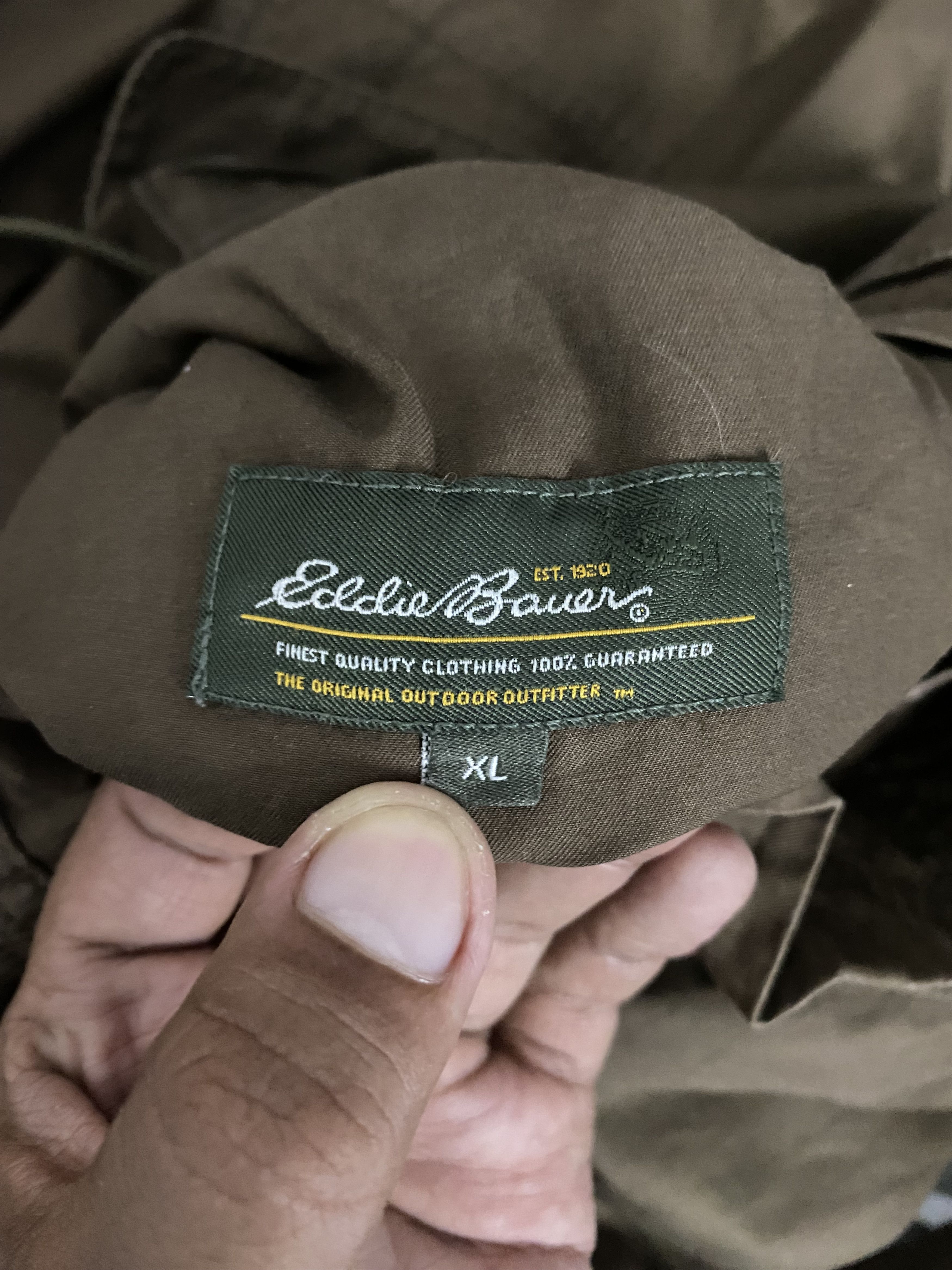 Eddie Bauer Eddie Bauer Vintage Minimalist Utility Jacket Brown XL Size US XL / EU 56 / 4 - 12 Thumbnail