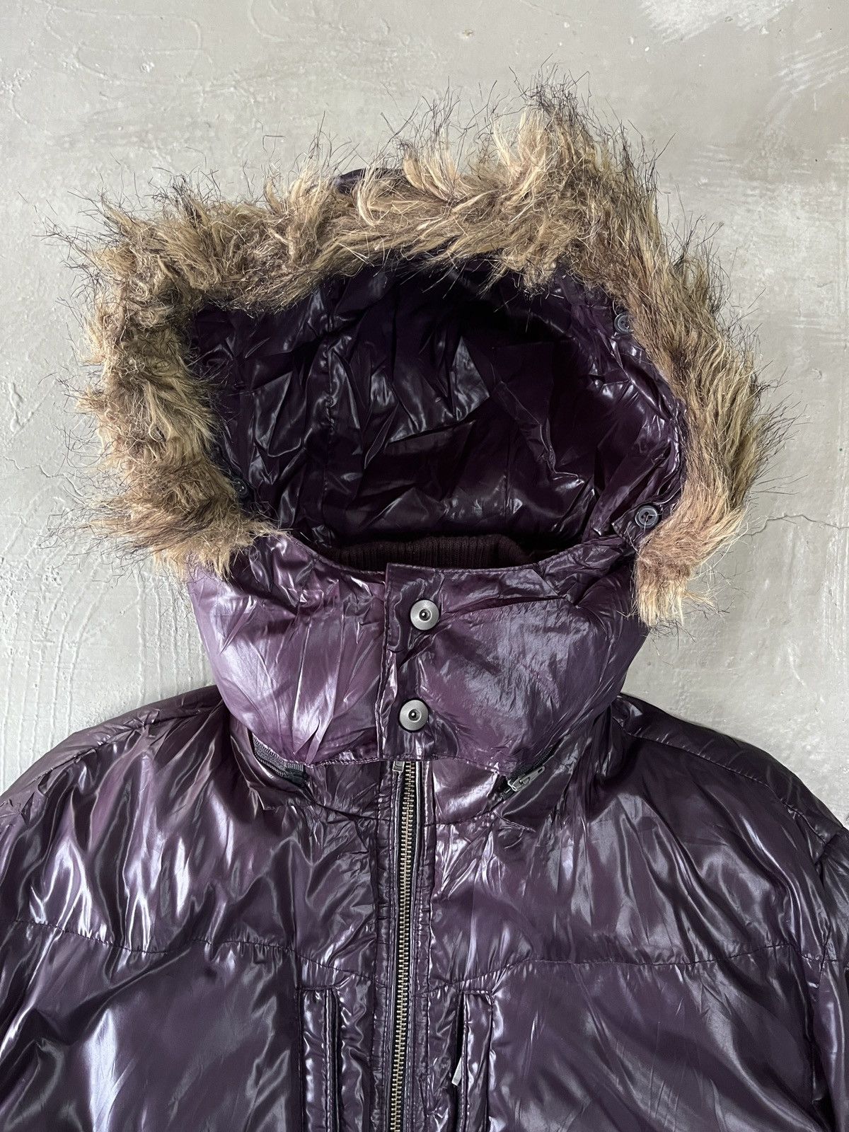 14th Addiction Nota Bene Faux Fur Double Zipper Puffer Jacket Lgb Style Size US L / EU 52-54 / 3 - 2 Thumbnail