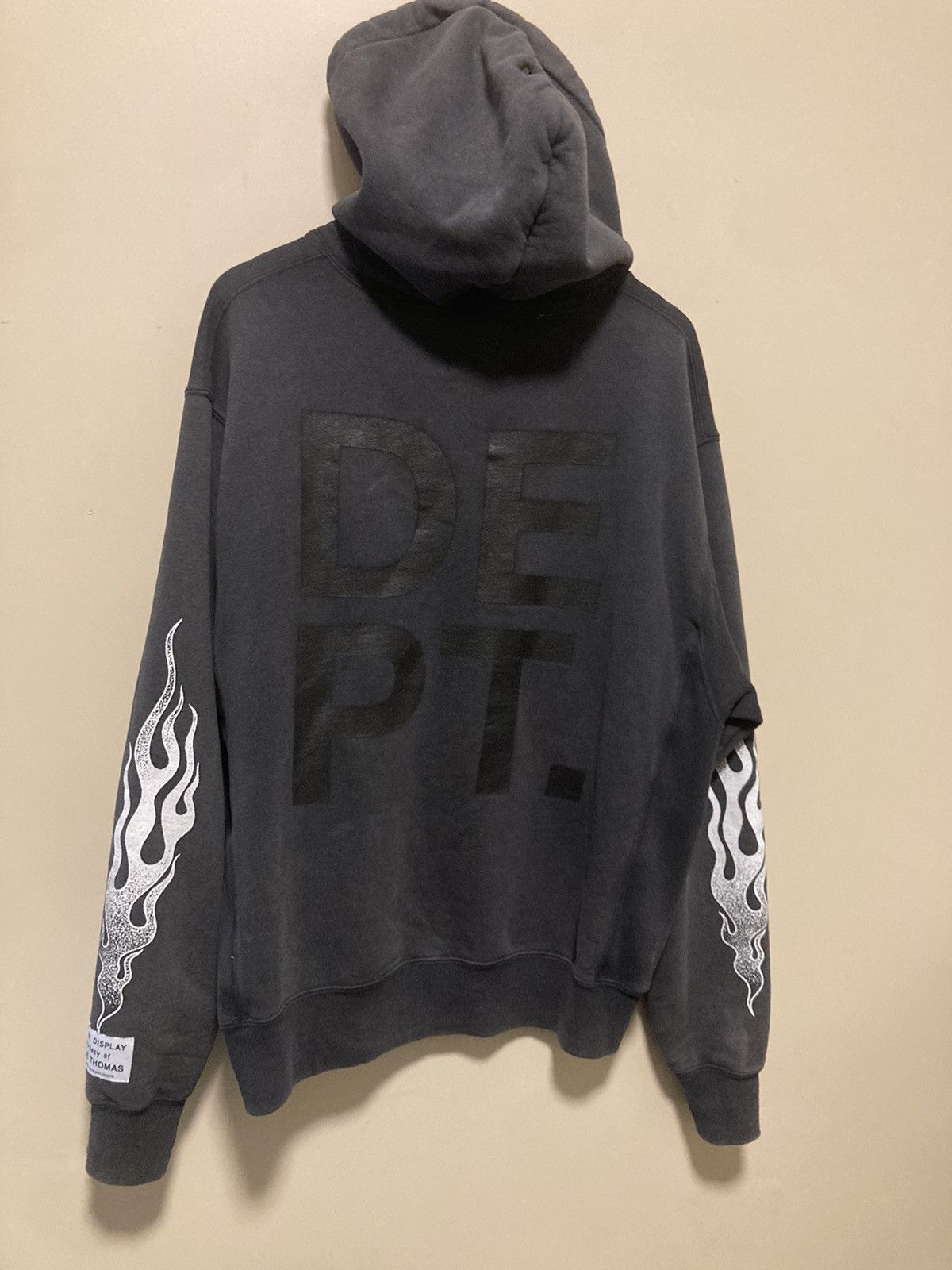 Gallery Dept. Gallery dept OG flame vintage wash hoodie size M Size US M / EU 48-50 / 2 - 8 Thumbnail