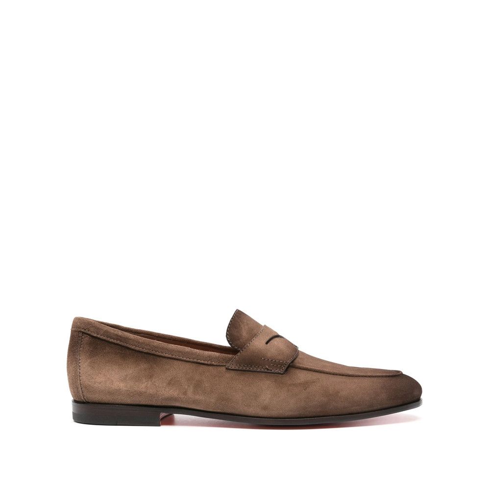 Santoni Santoni BROWN Loafers Size US 11 / EU 44 - 1 Thumbnail