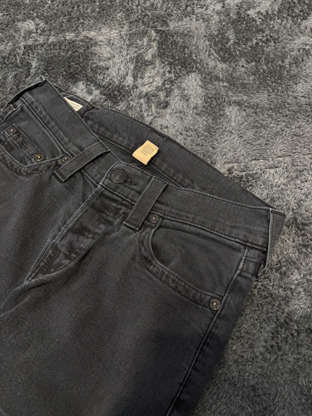 True Religion True Religion Made in USA Black Slim Jeans Rocco Size US 30 / EU 46 - 4 Thumbnail