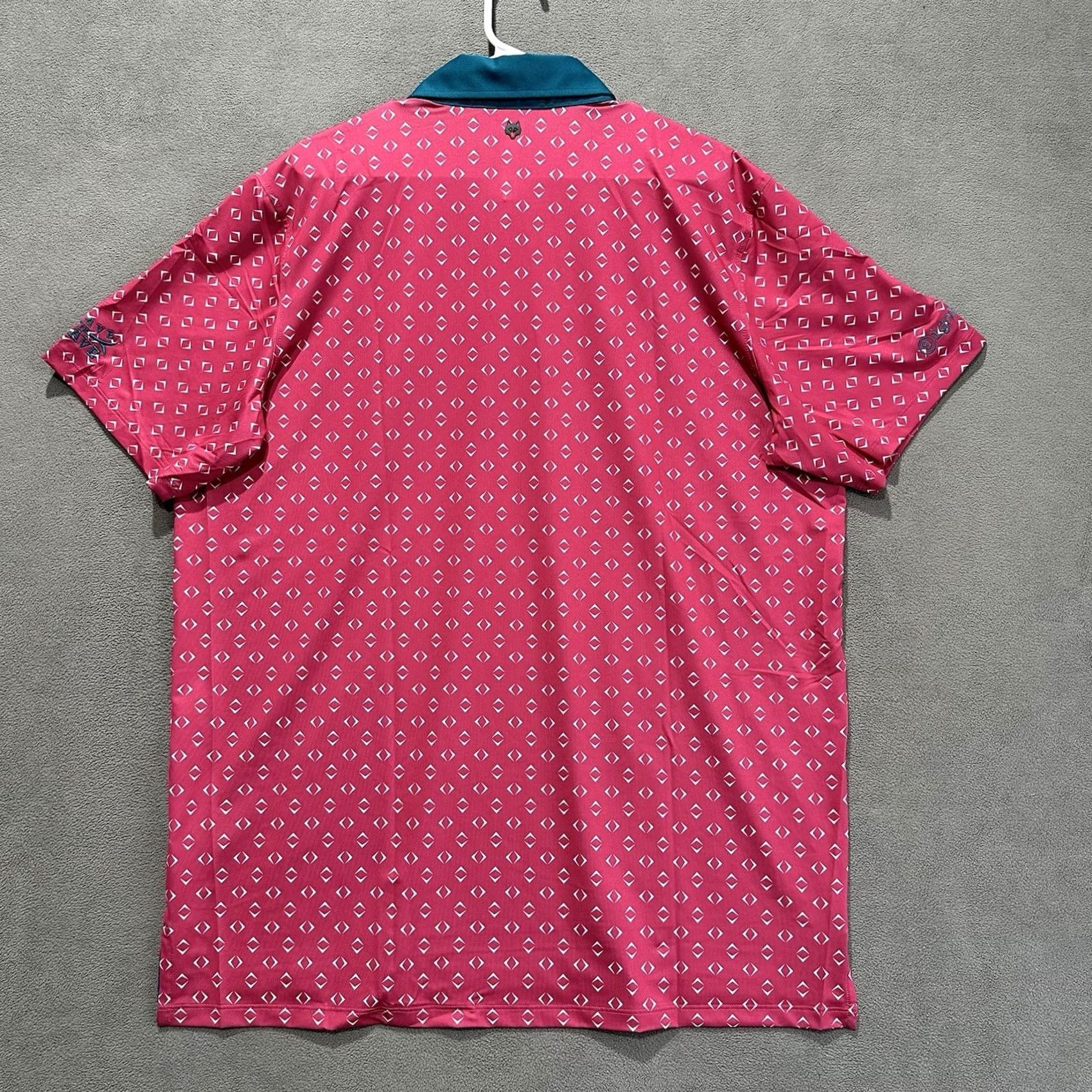 Vintage NWT Greyson Polo Shirt Mens XL Pink Night Fly Performance Golf Braver The Shave 90s? Size US XL / EU 56 / 4 - 2 Thumbnail