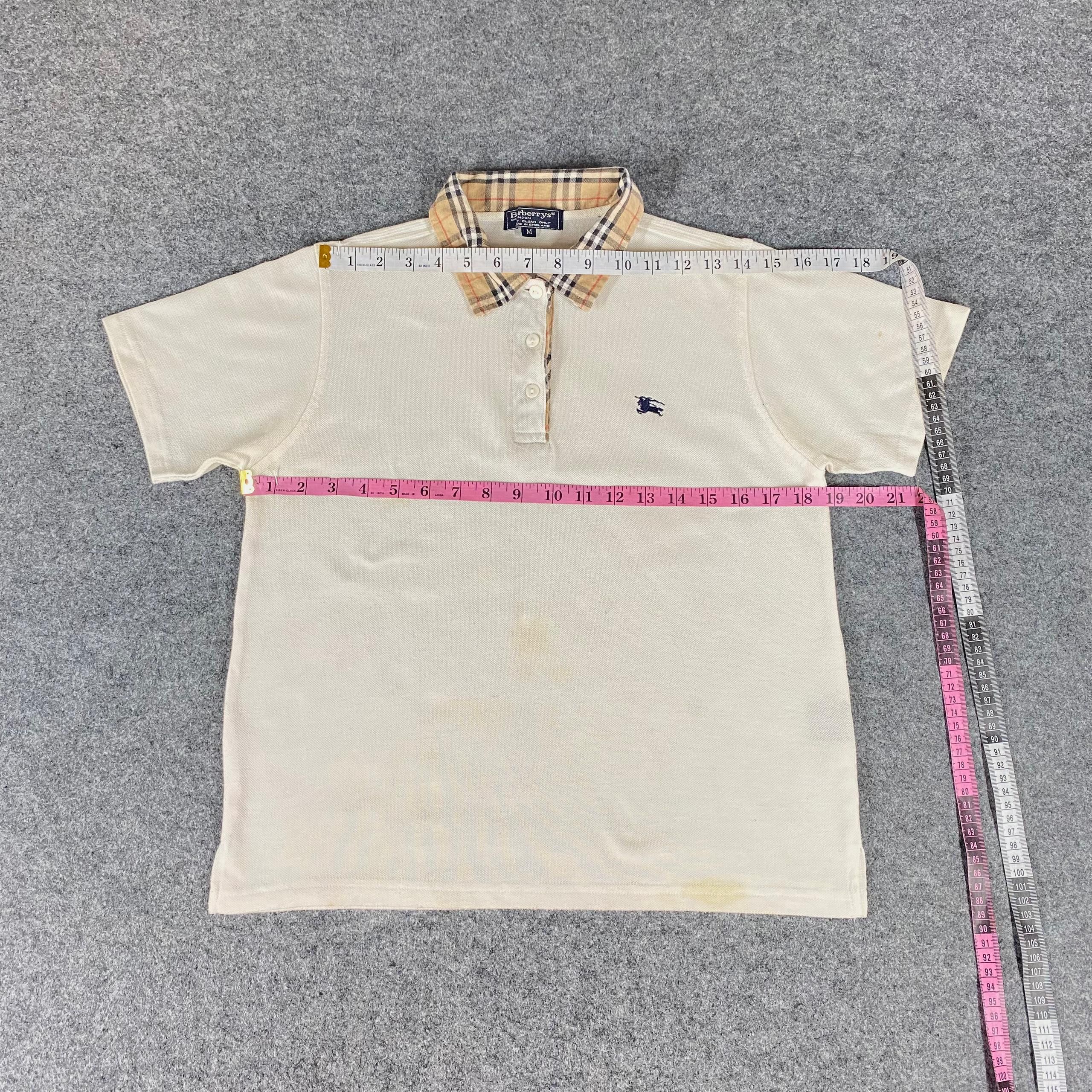 Burberry Vintage Burberry Monogram Polo Shirt Size US M / EU 48-50 / 2 - 4 Thumbnail