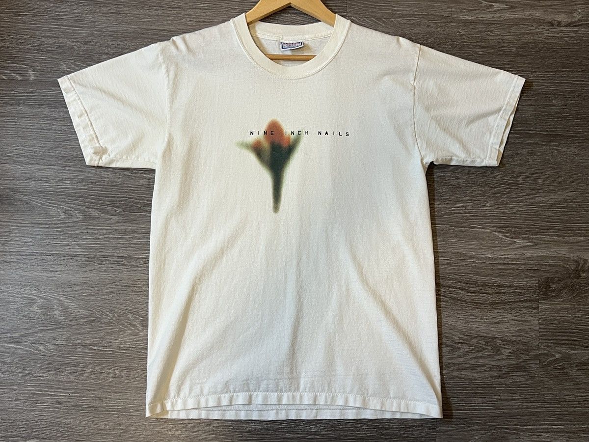 Vintage Nine Inch Nails NIN Vintage All Sport Fragility Tour T-Shirt Size US M / EU 48-50 / 2 - 6 Thumbnail