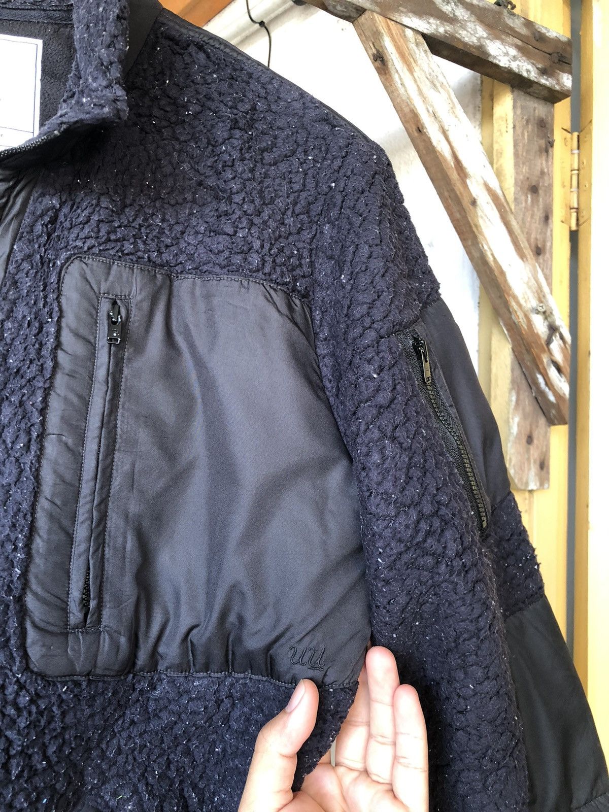 Undercover Nice❗️Undercover x Uniqlo Distressed Sherpa Jacket Size US M / EU 48-50 / 2 - 10 Thumbnail