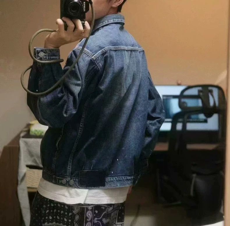 Visvim Visvim 22SS 101XX DMGD-1010 Washing Old Splash Loose denim Size US XL / EU 56 / 4 - 9 Thumbnail