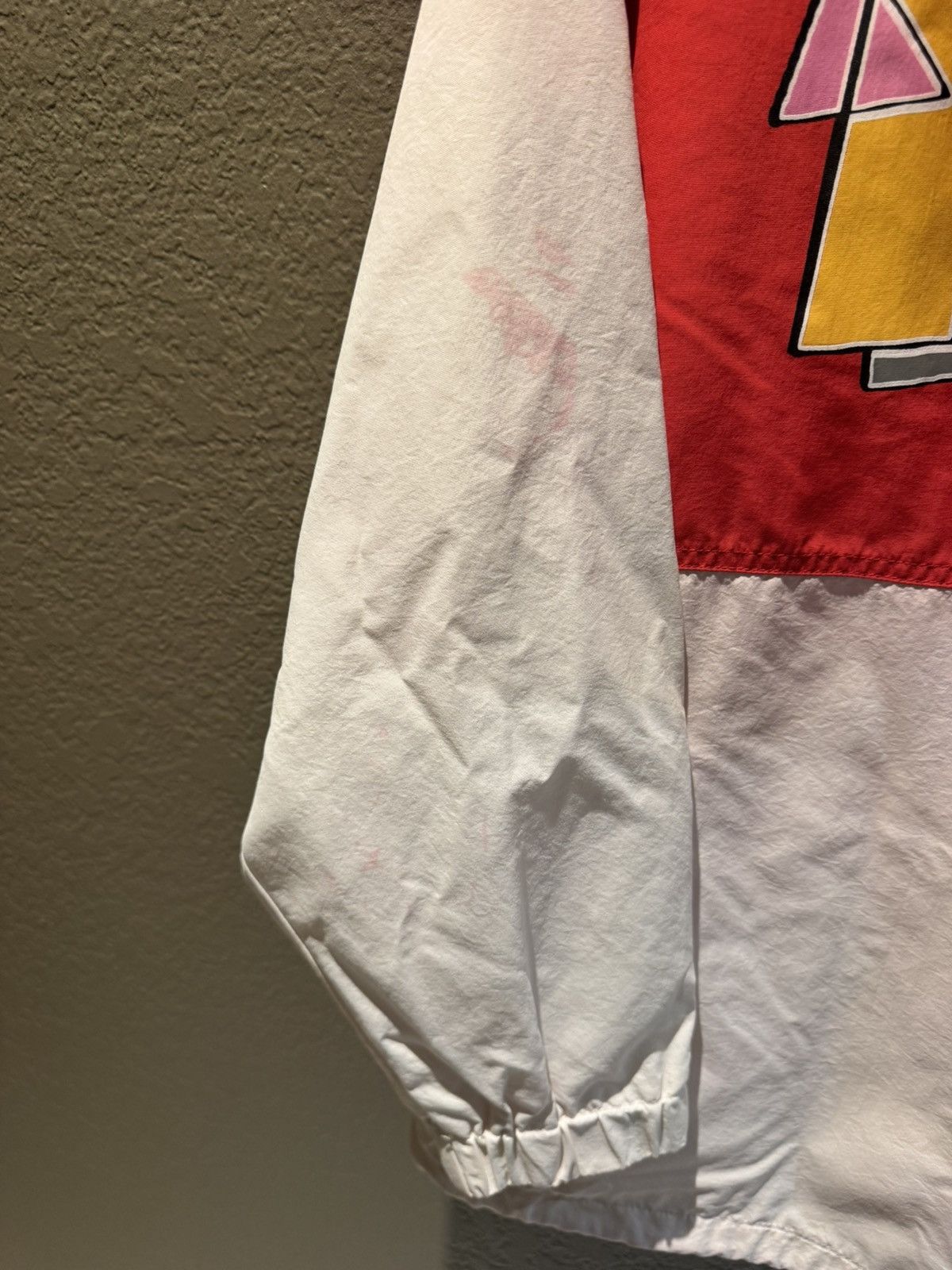 Fuck The Population White/Red FTP Fuck the Population Color Block Anorak Medium Size US M / EU 48-50 / 2 - 10 Thumbnail