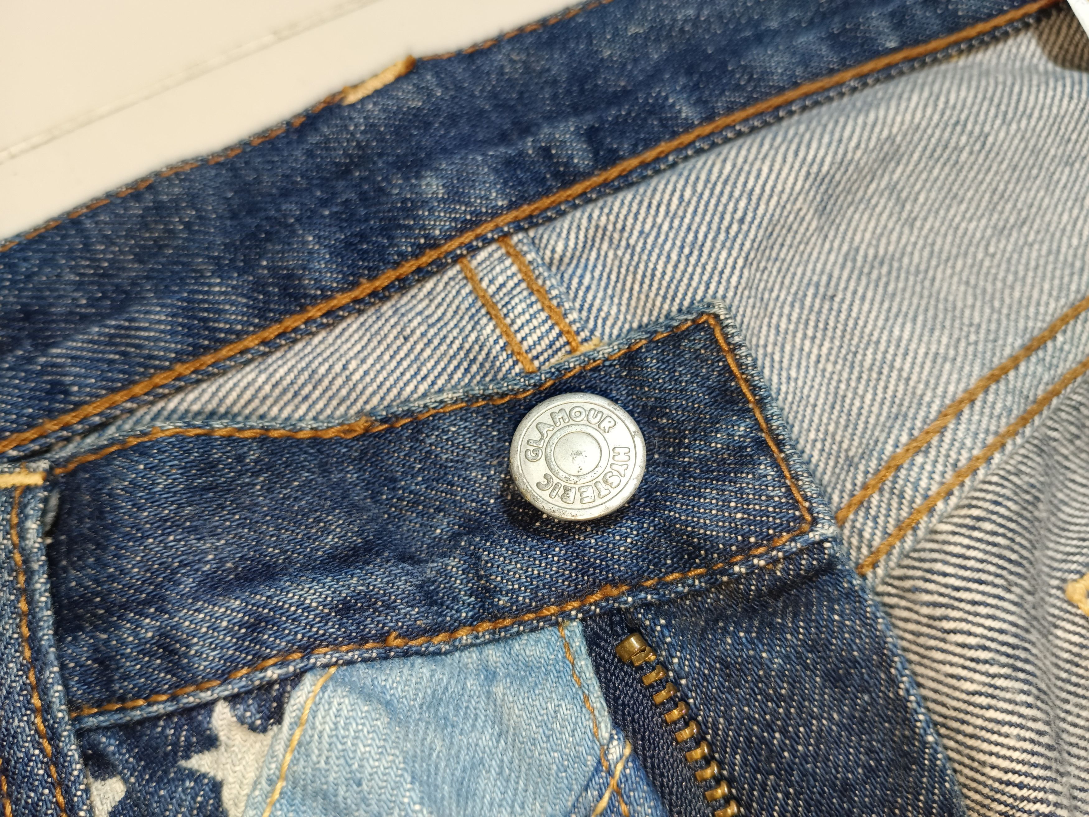 Hysteric Glamour Vintage 90s Hysteric Glamour Star Jeans Size US 28 / EU 44 - 5 Thumbnail
