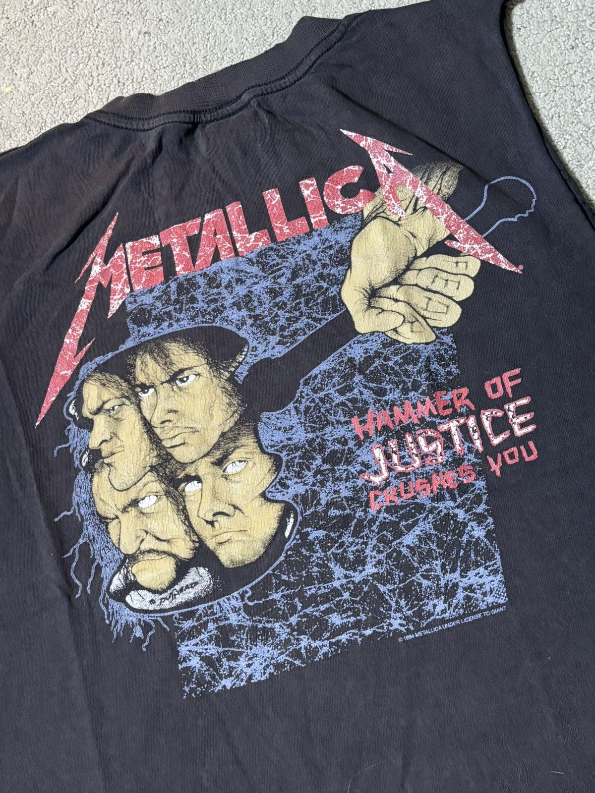 Vintage Vintage Metallica “And Justice for All” Tee Size US M / EU 48-50 / 2 - 4 Thumbnail