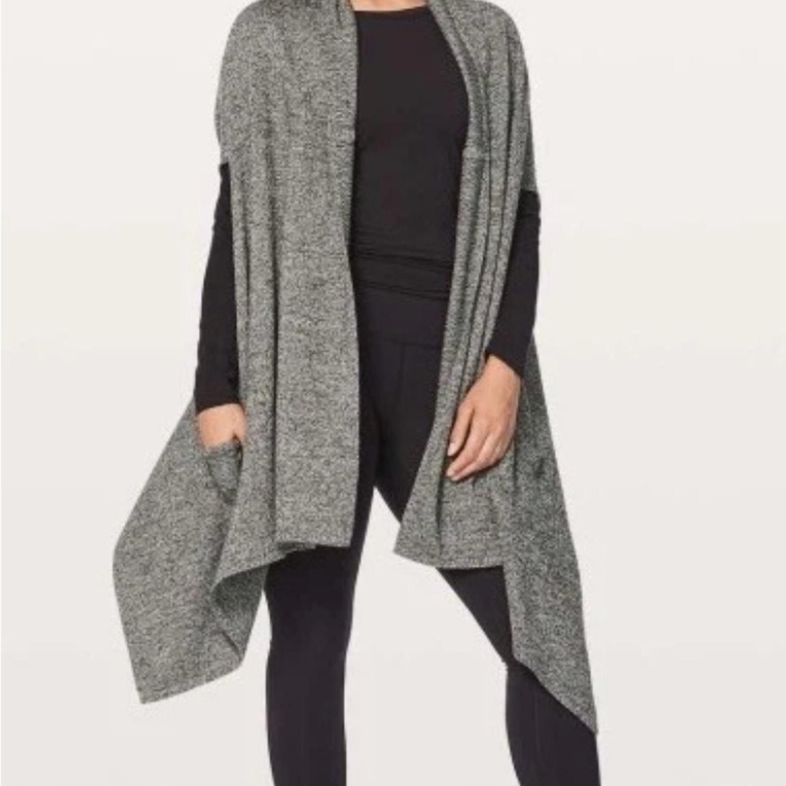 Lululemon Lululemon Women’s Live Freely Wool Sweater Vest Scarf O/S Size ONE SIZE - 5 Thumbnail