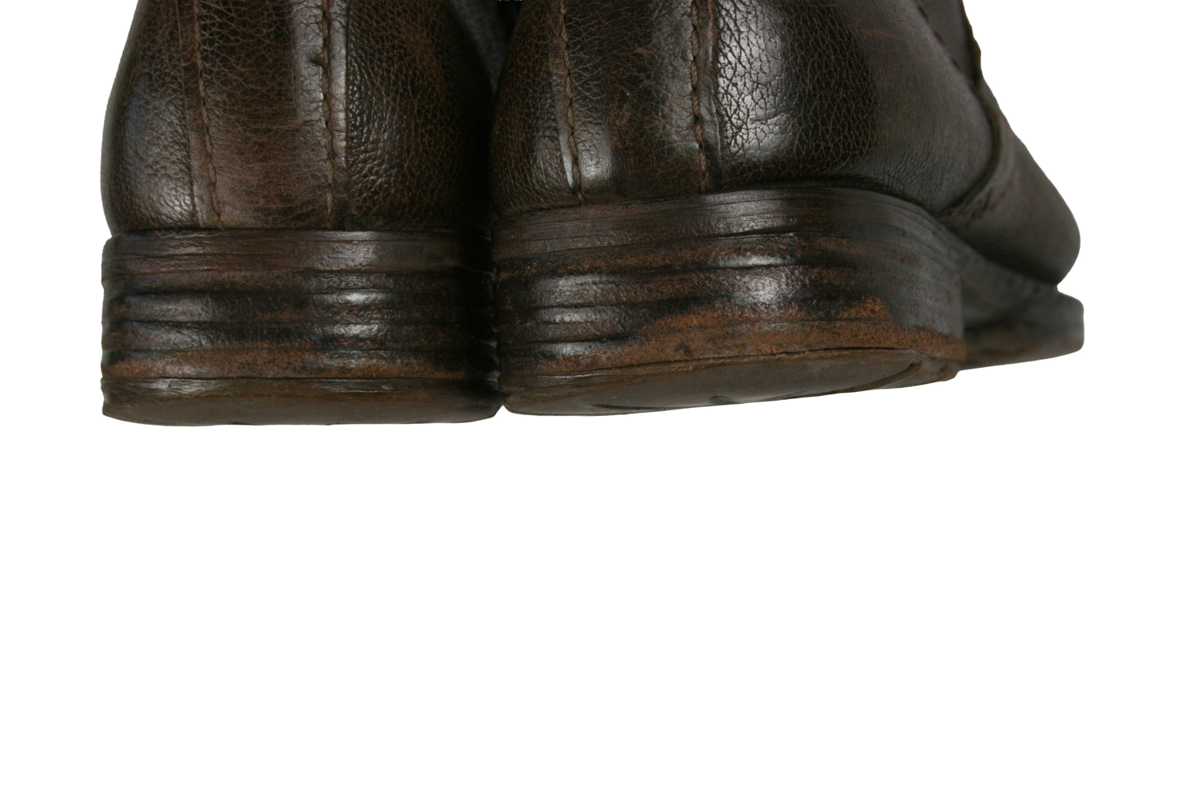 A.S.98 00S Avant Garde Tornado Grunge Biker Boots Vintage Size US 7 / IT 37 - 13 Thumbnail