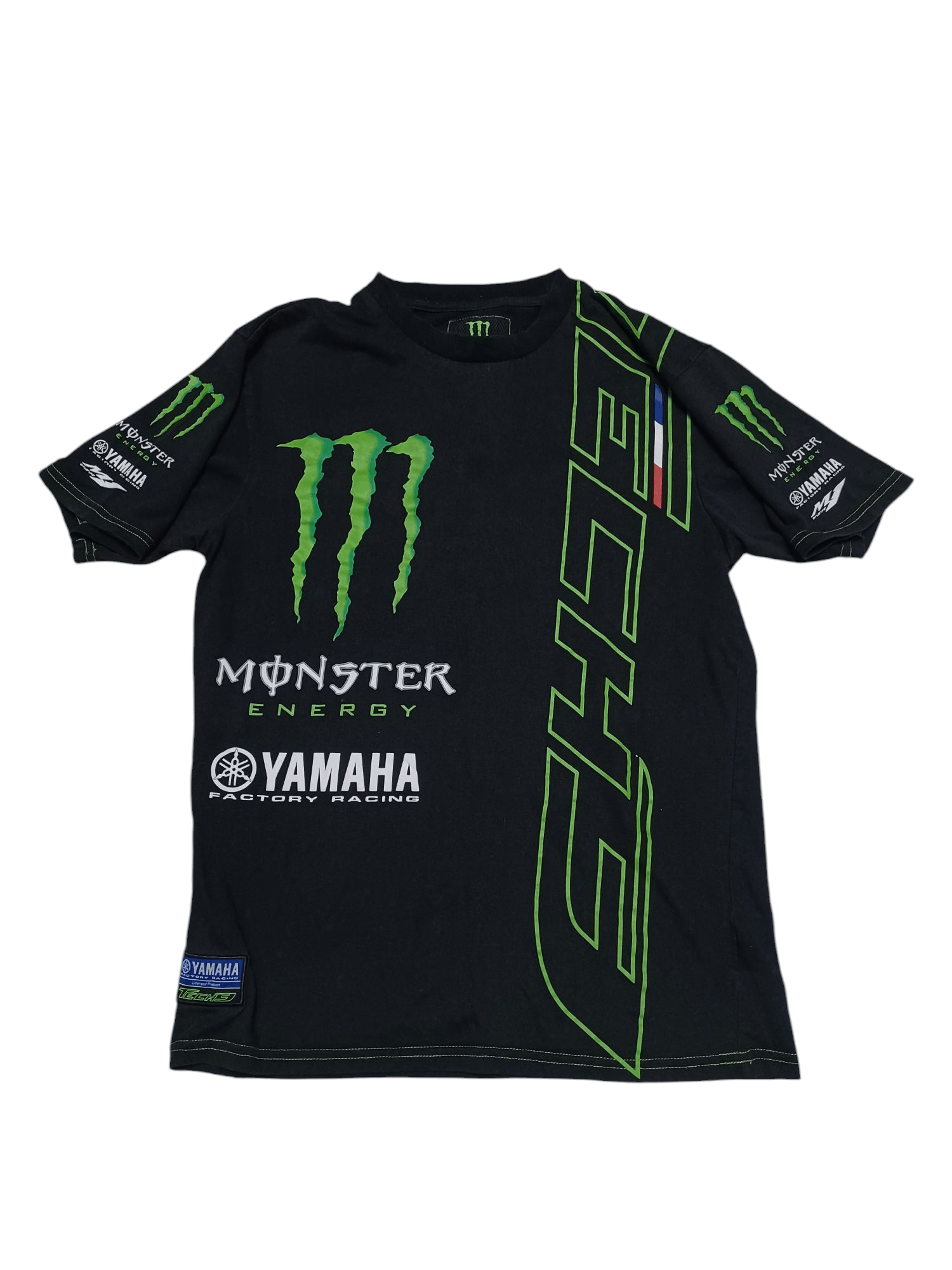 Yamaha YAMAHA X MONSTER ENERGY RACING FIRE TEE MOTO BIKE JAPANESE Size US M / EU 48-50 / 2 - 1 Thumbnail