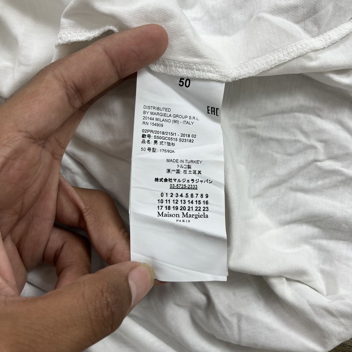 Maison Margiela Luxury Maison Martin Margiela Paris Stereotype White Tee Size US M / EU 48-50 / 2 - 7 Thumbnail