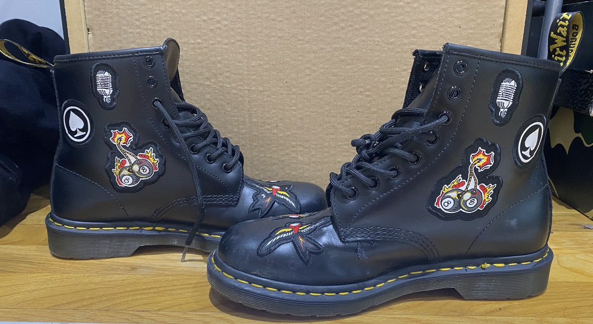 Dr. Martens Doc Marten Patch boots Size US 9 / EU 42 - 4 Thumbnail