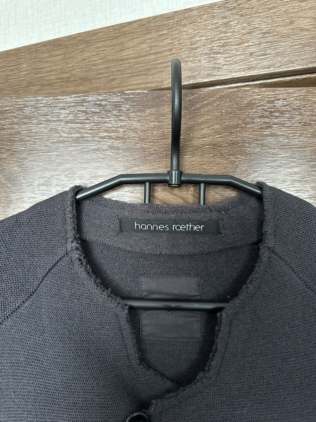 hannes roether Hannes Roether Wool Jacket Cardigan Size US XL / EU 56 / 4 - 9 Thumbnail