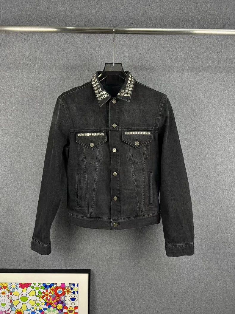 Gucci Gucci Fleece tiger riveted denim jacket 2503-Nextarrow Size US S / EU 44-46 / 1 - 2 Thumbnail