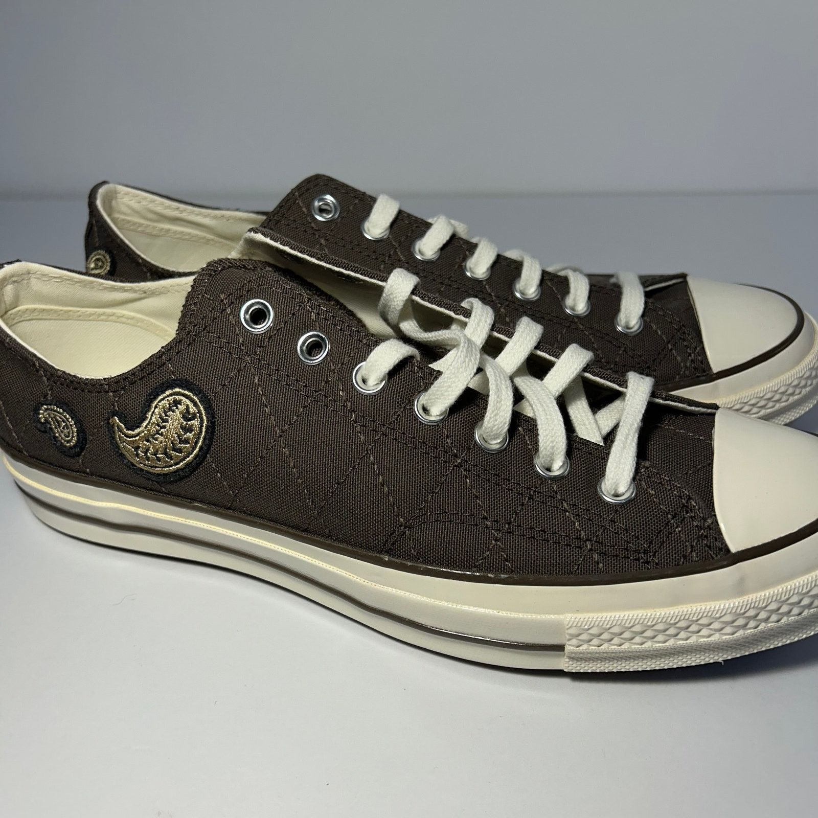 Converse Converse Chuck 70 Low embroidered sneakers Brown M11 W13 Size US 11 / EU 44 - 1 Thumbnail