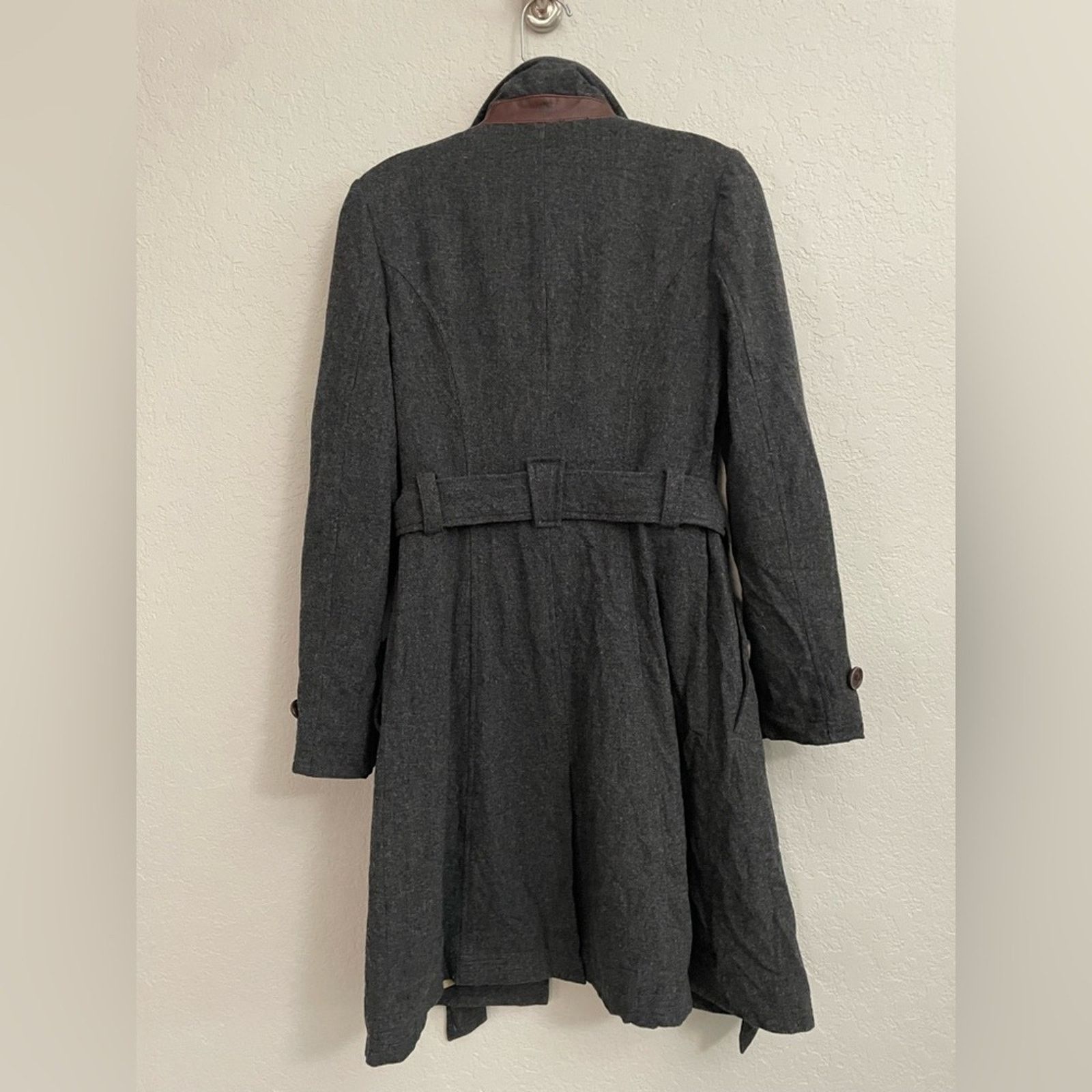 Timberland Timberland 100% Wool Women Jacket Belted Waist XS Size XS / US 0-2 / IT 36-38 - 9 Thumbnail