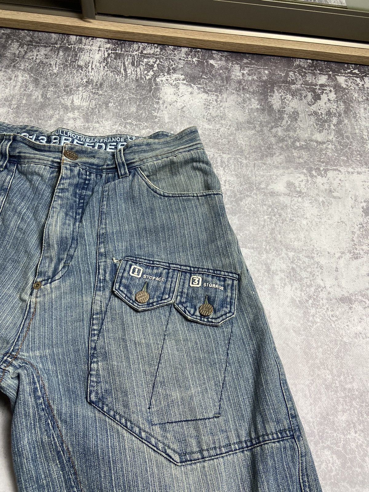 RARE Bullrot Wear Skaters Distressed Vintage Y2K Baggy Jeans